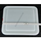 GN edény, 1/2 100 mm, 6,5 l, légmentesen záró fedővel, polipropilén