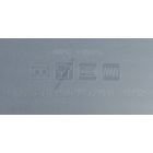 GN edény, 1/2 100 mm, 6,5 l, légmentesen záró fedővel, polipropilén