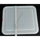 GN edény, 1/2 100 mm, 6,5 l, légmentesen záró fedővel, polipropilén