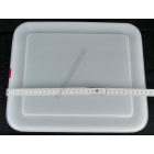 GN edény, 1/2 150 mm, 10 l, légmentesen záró fedővel, polipropilén