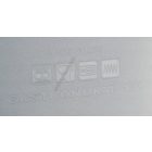 GN edény, 1/2 150 mm, 10 l, légmentesen záró fedővel, polipropilén