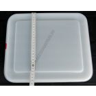 GN edény, 1/2 150 mm, 10 l, légmentesen záró fedővel, polipropilén