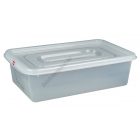 GN edény, 1/1 150 mm, 21 liter, fedővel, polipropilén