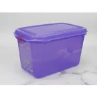 GN edény, 1/4 150 mm, 4,3 l, légmentesen záró fedővel, lila anti-allergén, polipropilén
