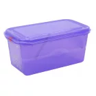 GN edény, 1/3 150 mm, 6 l, légmentesen záró fedővel, lila, anti-allergén, polipropilén
