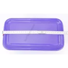 GN edény, 1/3 150 mm, 6 l, légmentesen záró fedővel, lila, anti-allergén, polipropilén