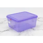 GN edény, 1/2 150 mm, 10 l, légmentesen záró fedővel, lila, anti-allergén, polipropilén