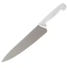Szakácskés, 25 cm penge, fehér nyéllel