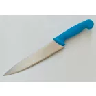 Szakácskés, 21 cm penge, kék nyéllel