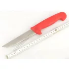 Csontozókés, 13 cm penge, piros nyéllel