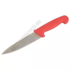 Konyhakés, szeletelőkés, 15 cm penge, piros nyél