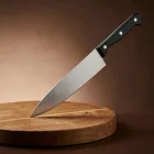 Konyhakés, kovácsolt nyél, 20 cm