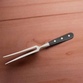 Kovácsolt húsvilla 14×29 cm rozsdamentes