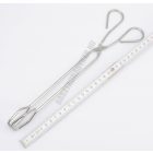 Grillcsipesz, 28 cm, rozsdamentes