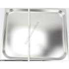 GN edény, 2/1 40 mm, 10 l, rozsdamentes