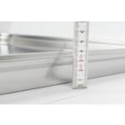 GN edény, 2/1 40 mm, 10 l, rozsdamentes