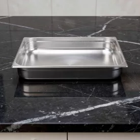 GN edény, 2/1 100 mm, 28,5 l, rozsdamentes