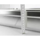 GN edény, 2/1 100 mm, 28,5 l, rozsdamentes