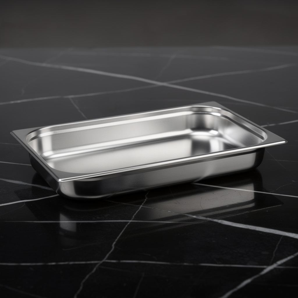 GN edény, 1/1 65 mm, 9 l, rozsdamentes