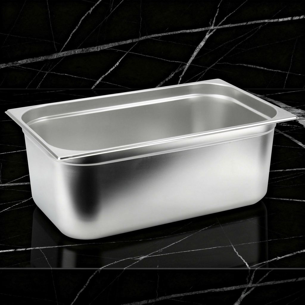 GN edény, 1/1 200 mm, 28 l, rozsdamentes