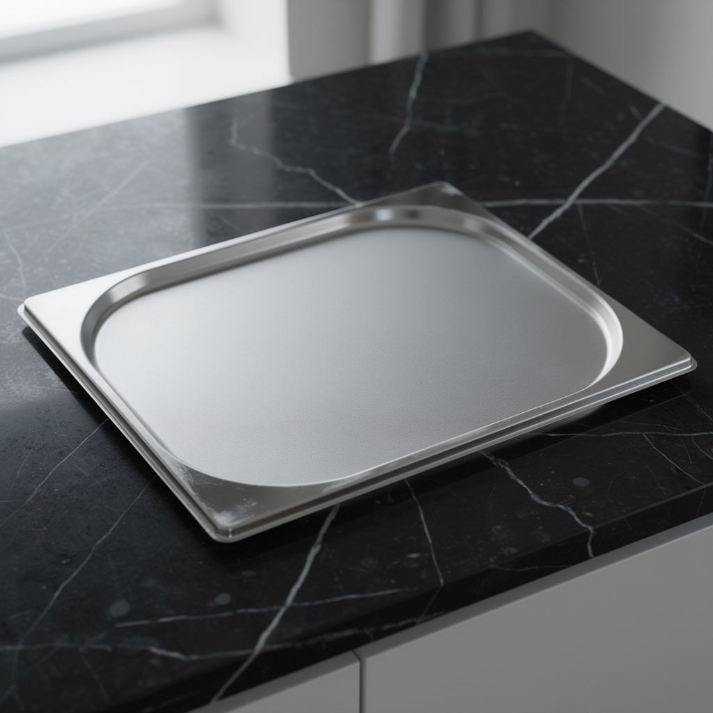 GN edény, 1/2 10 mm, 0,6 l, rozsdamentes