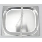 GN edény, 1/2 10 mm, 0,6 l, rozsdamentes