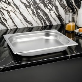 GN edény, 1/2 40 mm, 2 l, rozsdamentes