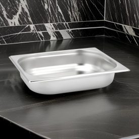 GN edény, 1/2 65 mm, 4 l, rozsdamentes