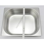 GN edény, 1/2 100 mm, 6,5 l, rozsdamentes