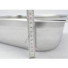 GN edény, 1/2 100 mm, 6,5 l, rozsdamentes