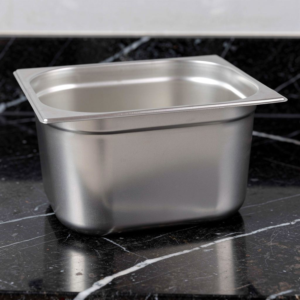 GN edény, 1/2 200 mm, 12,5 l, rozsdamentes