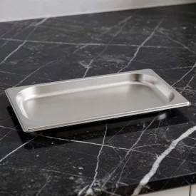 GN edény, 1/3 20 mm, 0,75 l, rozsdamentes