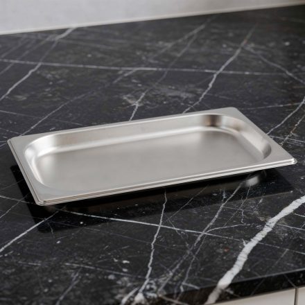 GN edény, 1/3 20 mm, 0,75 l, rozsdamentes