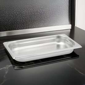 GN edény, 1/3 40 mm, 1,5 l, rozsdamentes