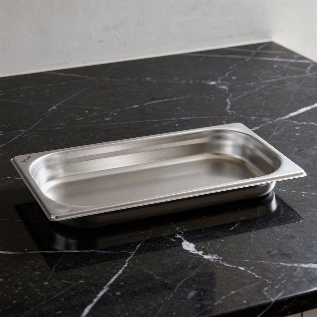 GN edény, 1/3 40 mm, 1,5 l, rozsdamentes