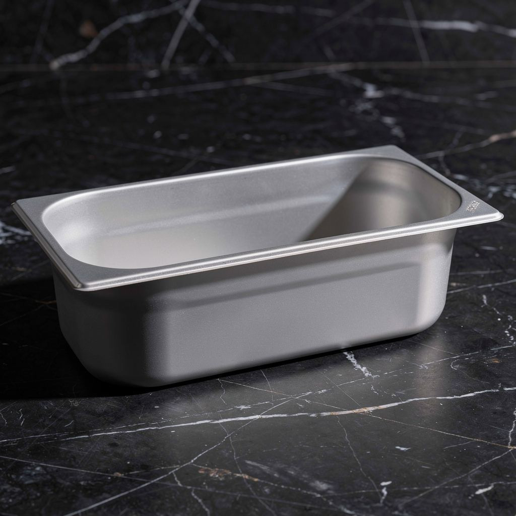 GN edény, 1/3 100 mm, 4 l, rozsdamentes