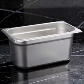 GN edény, 1/3 150 mm, 5,7 l, rozsdamentes