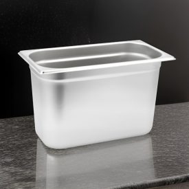 GN edény, 1/3 200 mm, 7,8 l, rozsdamentes