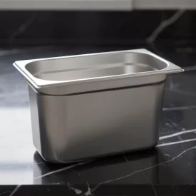 GN edény, 1/3 200 mm, 7,8 l, rozsdamentes