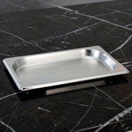 GN edény, 1/4 20 mm, 0,5 l, rozsdamentes