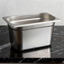 GN edény, 1/4 150 mm, 4 l, rozsdamentes