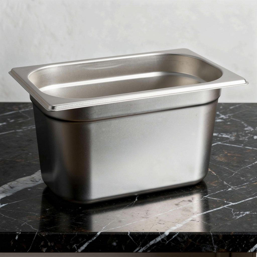 GN edény, 1/4 150 mm, 4 l, rozsdamentes