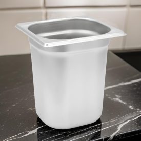 GN edény, 1/6 200 mm, 3,4 l, rozsdamentes