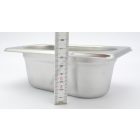 GN edény, 1/9 65 mm, 0,6 l, rozsdamentes