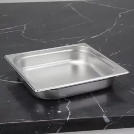 GN edény, 2/3 65 mm, 5,5 l, rozsdamentes