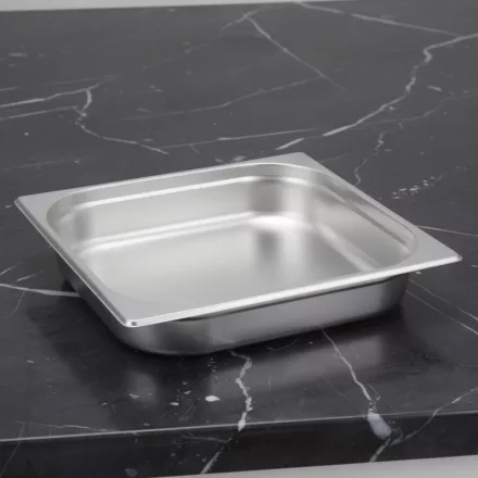 GN edény, 2/3 65 mm, 5,5 l, rozsdamentes