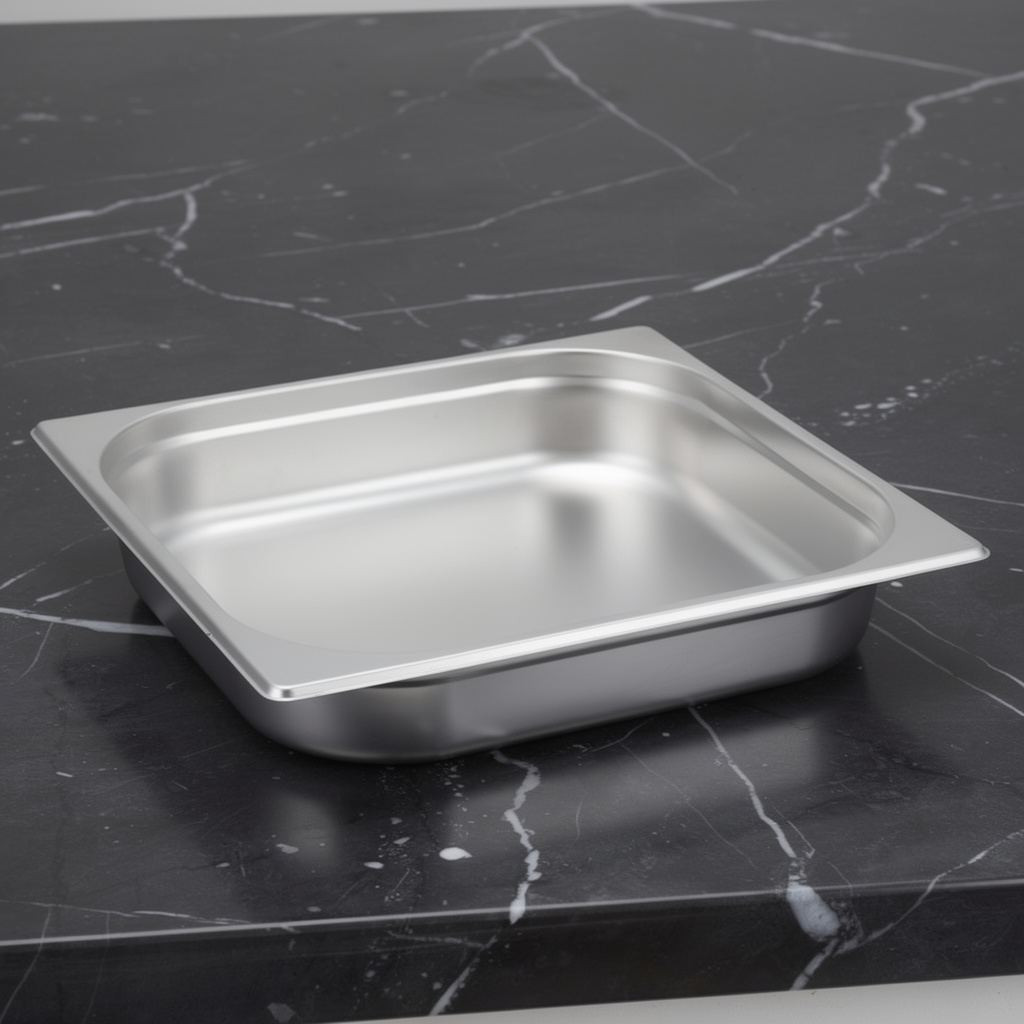 GN edény, 2/3 65 mm, 5,5 l, rozsdamentes