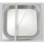 GN edény, 2/3 65 mm, 5,5 l, rozsdamentes