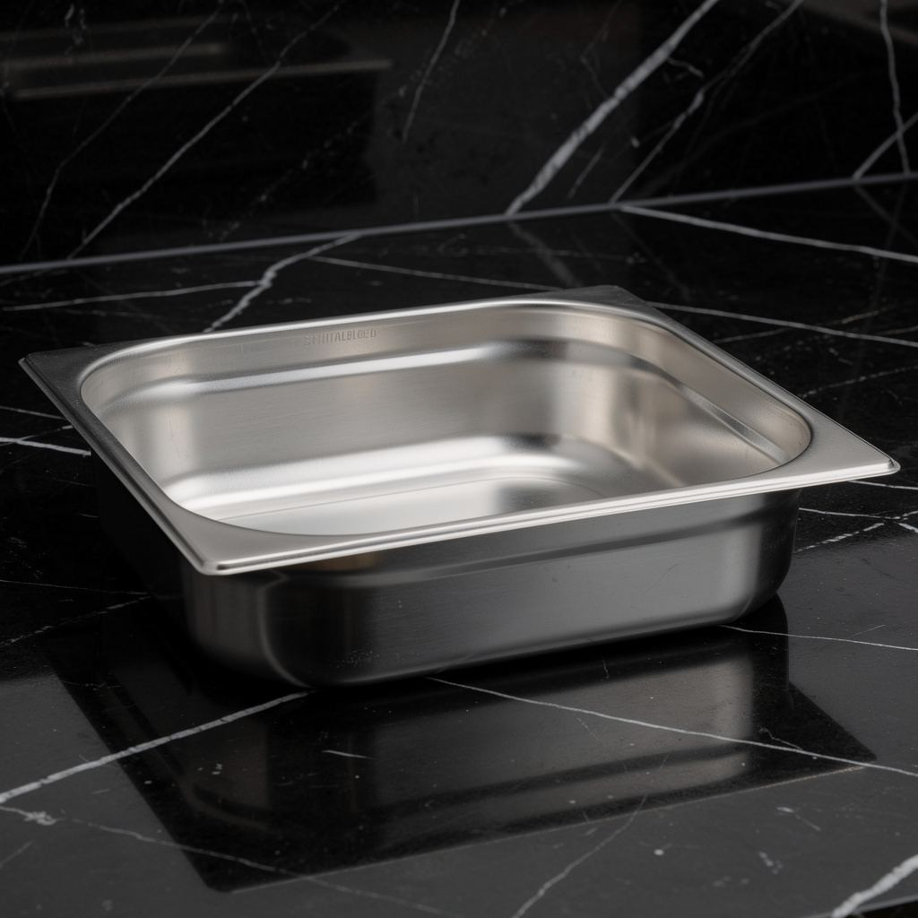 GN edény, 2/3 100 mm, 9 l, rozsdamentes