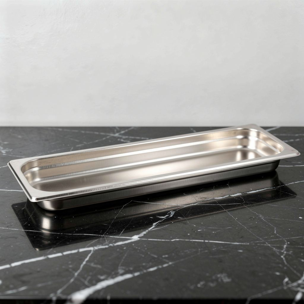 GN edény, 2/4 40 mm, 2 l, rozsdamentes